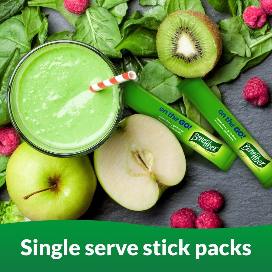 HSA Eligible Benefiber On The Go Prebiotic Daily Fiber Supplement